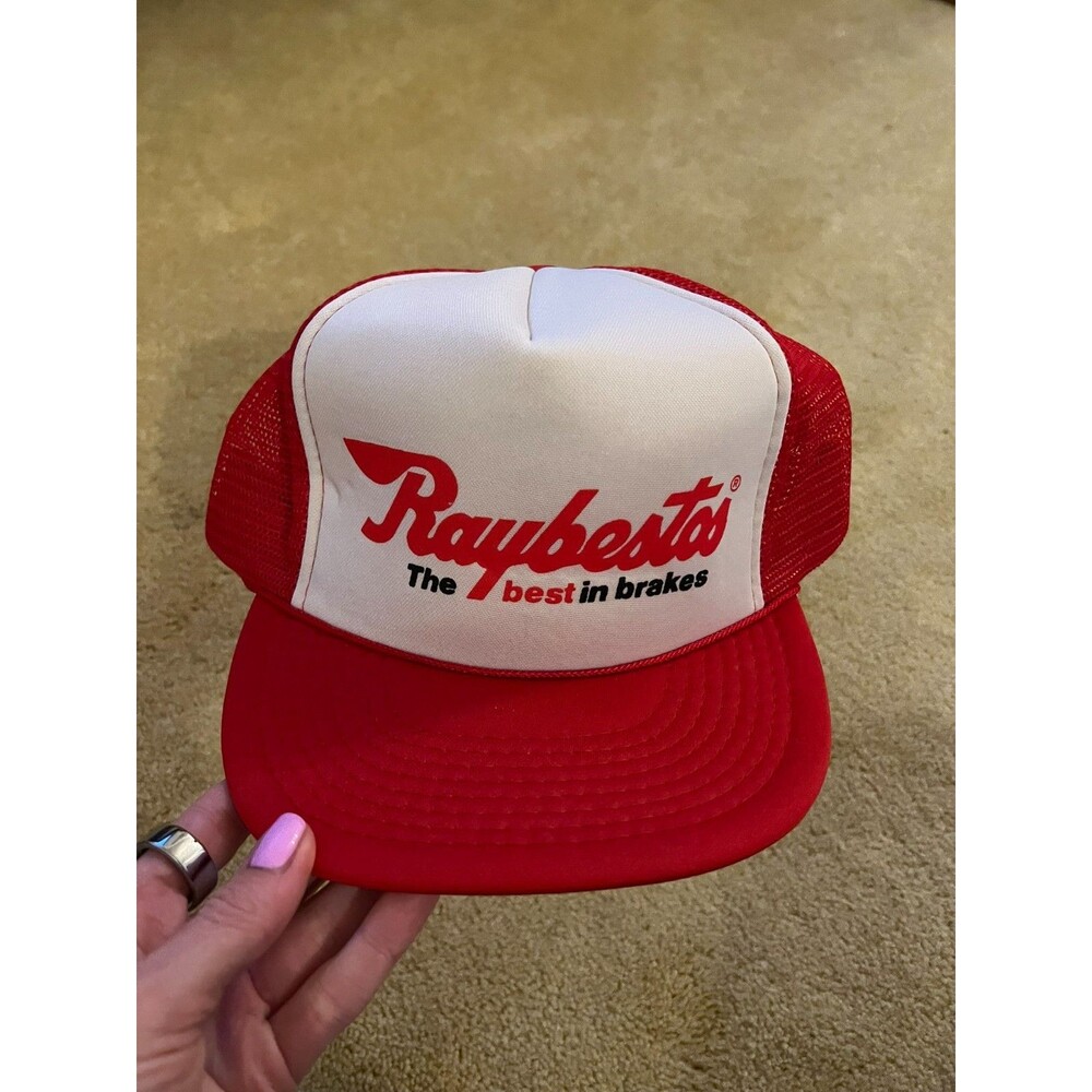 Vintage Norscot Raybestos "The Best in Brakes" Trucker Snapback Hat